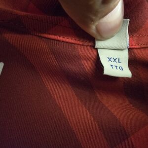 Burberry shirt red
